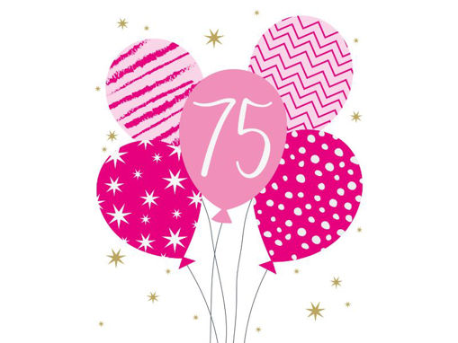 Picture of 75TH BIRTHDAY CARD